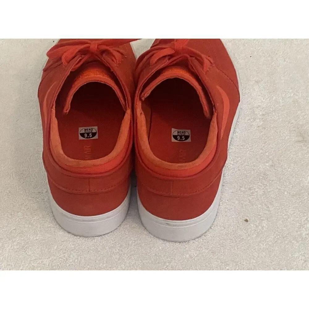 Nike Zoom Stefan Janoski Men’s Skateboard Sneaker Shoes‎ Red Suede Size 9.5